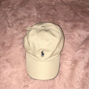 Tan colored POLO Ralph Lauren hat